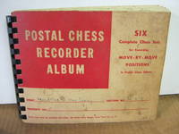 Postal Chess Recorder Album Six Complete Chess Sets for Recording Move By Move Positions in Postal Chess Games