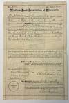 DEED NO. 461. WESTERN LAND ASSOCIATION OF MINNESOTA. THIS INDENTURE, MADE THIS SIXTH DAY OF MAY IN THE YEAR OF OUR LORD [1881] BETWEEN THE WESTERN LAND ASSOCIATION OF MINNESOTA, A CORPORATION DULY CREATED BY AND EXISTING UNDER THE LAWS OF THE STATE OF MINNESOTA, PARTY OF THE FIRST PART, AND WILLIAM G. WILLIS OF SAINT LOUIS COUNTY MINNESOTA, PARTY OF THE SECOND PART. WITNESSETH THAT THE SAID PARTY OF THE FIRST PART, IN CONSIDERATION OF THE SUM OF FIFTEEN HUNDRED DOLLARS, TO IT IN HAND PAID BY THE SAID PARTY OF THE SECOND PART. . .DOTH QUITCLAIM UNTO THE SAID PARTY OF THE SECOND PART . . . THE WESTERLY HALF OF LOT 41 ON WEST SUPERIOR STREET DULUTH