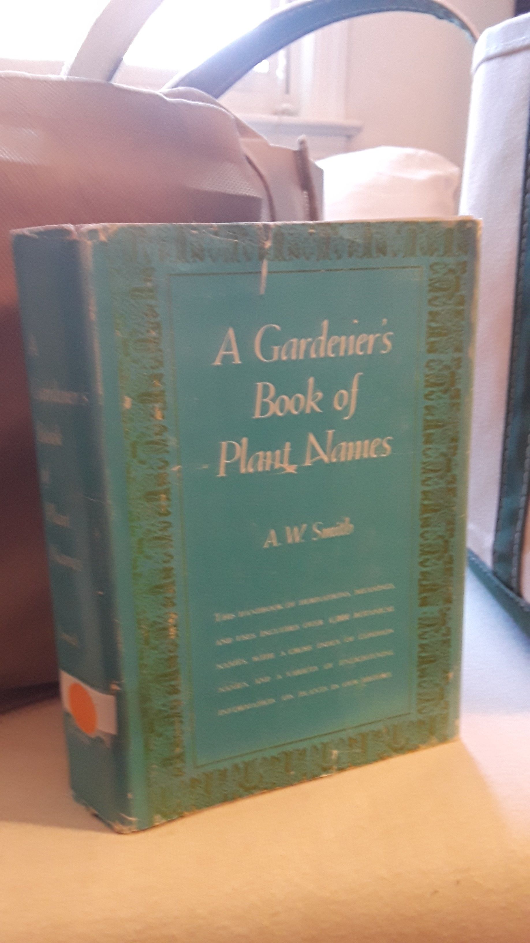 a gardener's book of plant names by smith | - Biblio