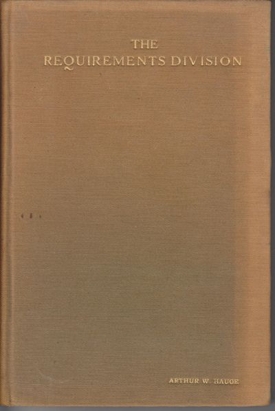 Washington (DC): n.p.. December, 1918. First Edition; First Printing. Hardcover. Veruy good with mil...