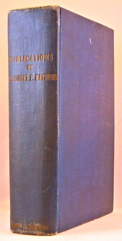 Publications by Dr. Albert P. Mathews