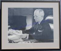 Harry Truman Signs A Giant Photograph To Political Rival Pat McCarran<p>&nbsp;</p><p><strong>DWIGHT EISENHOWER </strong>(1890-1969). Dwight Eisenhower was the Thirty-Fourth President.</p><p>&nbsp;</p><p>PS. 15&rdquo; x 18&rdquo;. N.d. N.p. A colored photograph signed <em>&ldquo;<strong>Dwight Eisenhower</strong>&rdquo;</em> in white ink along his right shoulder. The photo is a bust portrait of Eisenhower. The photograph is in mint condition and is professionally framed.