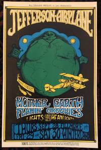 (Rock Poster) JEFFERSON AIRPLANE. Fillmore Auditorium 1967