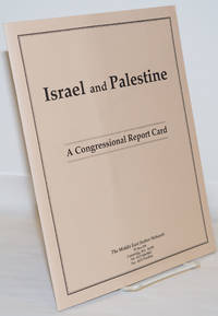 cover of Israel and Palestine: A Congressional Report Card