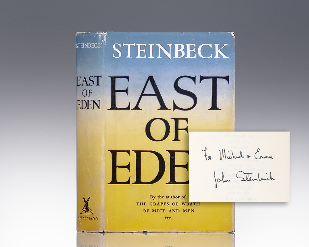 希少 East of Eden・Steinbeck 初版 First 1952 John Steinbeck / East of Eden 1st Edition 1952 | eBay