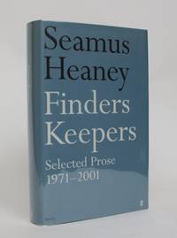 image of Finders Keepers: Selected Prose 1971-2001