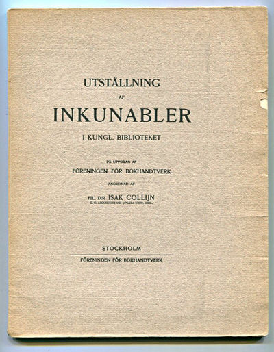 Katalog öfver Föreningens för bokhandtverk…