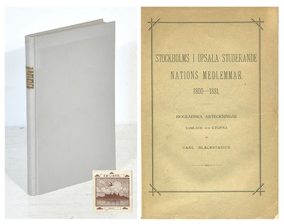 Stockholms i Upsala studerande nations medlemmar…