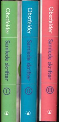 Samlede skrifter 1-3. Femte reviderte og utvidete…