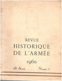 image of Revue historique de l'armée / 1960 n° 1