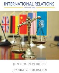 International Relations, Brief Edition (7th Edition) by Joshua S Jon C. W.; Goldstein - Paperback - 7th - 2016-01-15 - from Broke Professor (SKU: 440635)