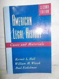 American Legal History: Cases and Materials