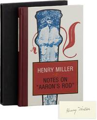 Notes on Aaron's Rod and Other Notes on Lawrence from the Paris Notebooks (Signed & Limited)