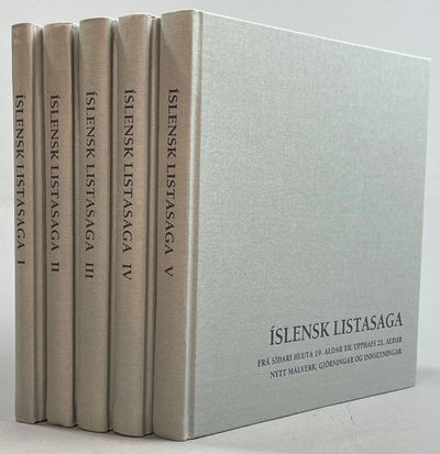 Íslensk listasaga. Frá síðari hluta 19. aldar til…