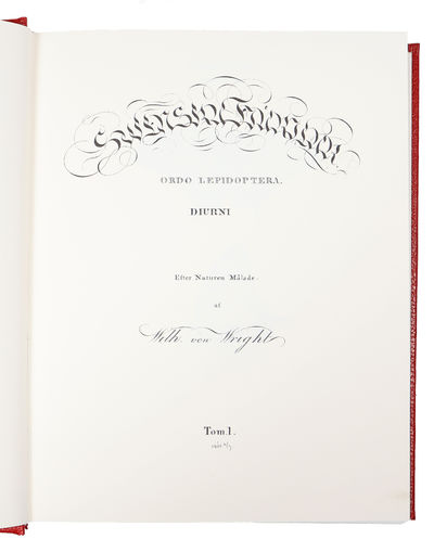Swenska Fjärilar. Ordo Lepidoptera. (1. Diurni. 2. Nocturni). Efter Naturen Målade. 2 Bd. + Swenska Fjärilar målade för greve Nils Bonde 1828-1835. Kommentar av Björn Dal. (ialt 3 Bd.) (photo 4)