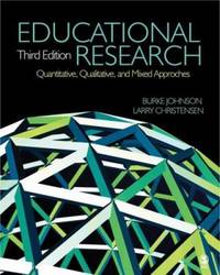 Educational Research : Quantitative, Qualitative, and Mixed Approaches