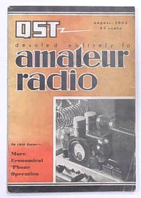 Amateur Radio August 1935 Ham Radio QST