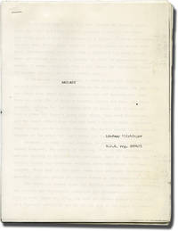 Baglady (Original treatment script for an unproduced film)