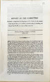 Report of the committee appointed to superintend the experiments of Dr. Sickler, for the purpose of proving the efficacy of a method . . . for unrolling and deciphering the Herculaneum manuscripts