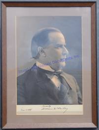 Oversized Photograph Of President McKinley Signed A Month Before Annexation Of Hawaii