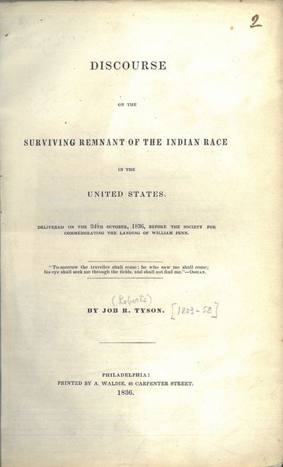 Discourse on the surviving remnant of the Indian…