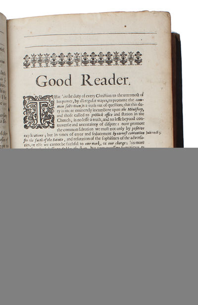 The works of the Right Reverend Father in God, Edward Reynolds, D.D., late Lord Bishop of Norwich (...) with a collection of thirty sermons preached on several occasions. (Including:) Explication of the Hundred and Tenth Psalm (1677, fifth edition)... - ["THE BEST FOLIO EDITION"] (photo 3)