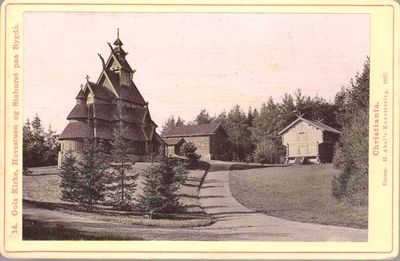 Mappe med 16 fotografier på kartong med ramme. (photo 2)