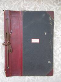 image of Handwritten Journal Done By "Kirkpatrick" on Chemistry Assaying and Mimeographed Manual By Gustave Fernekes