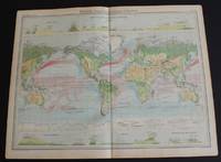 World Vegetation and Ocean Currents Map from the 1920 Times Atlas (Plate 4)