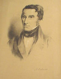 Large and fairly impressionistic lithograph (fine portrait in middle age) 39x31cm