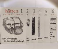 Häften för kritiska studier 1978 nr. 1-6.