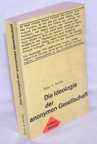 image of Die Ideologie der anonymen Gesellschaft: Max Stirners