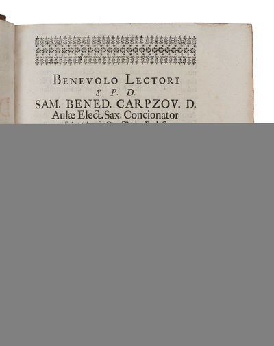 Disputationes academicae, philologicae, exegeticae, polemicae, diversis temporibus habitae (...). (photo 3)