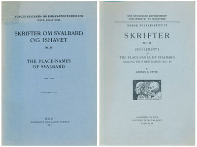 THE PLACE-NAMES OF SVALBARD.  Skrifter om…