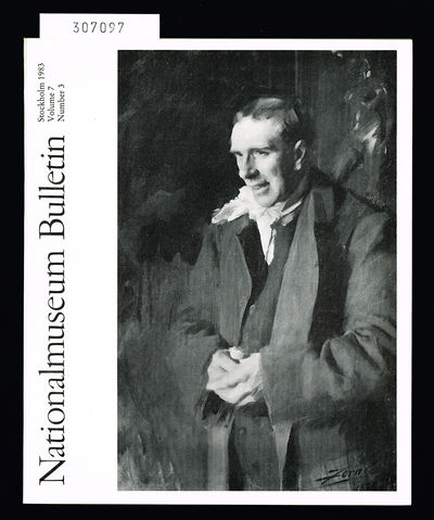 Nationalmuseum Bulletin. Vol. 7 no. 3.