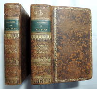 Histoire De Gil Blas De Santillane Five Vol. Set 1822 Lesage Alain-Rene; J.P Aillaud, Paris