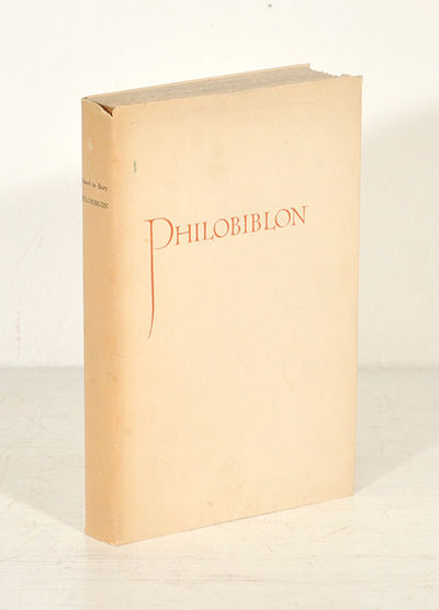 Philobiblon eller om kärleken till böckerna. Med…