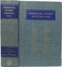 cover of Personal Injury Annual - 1962