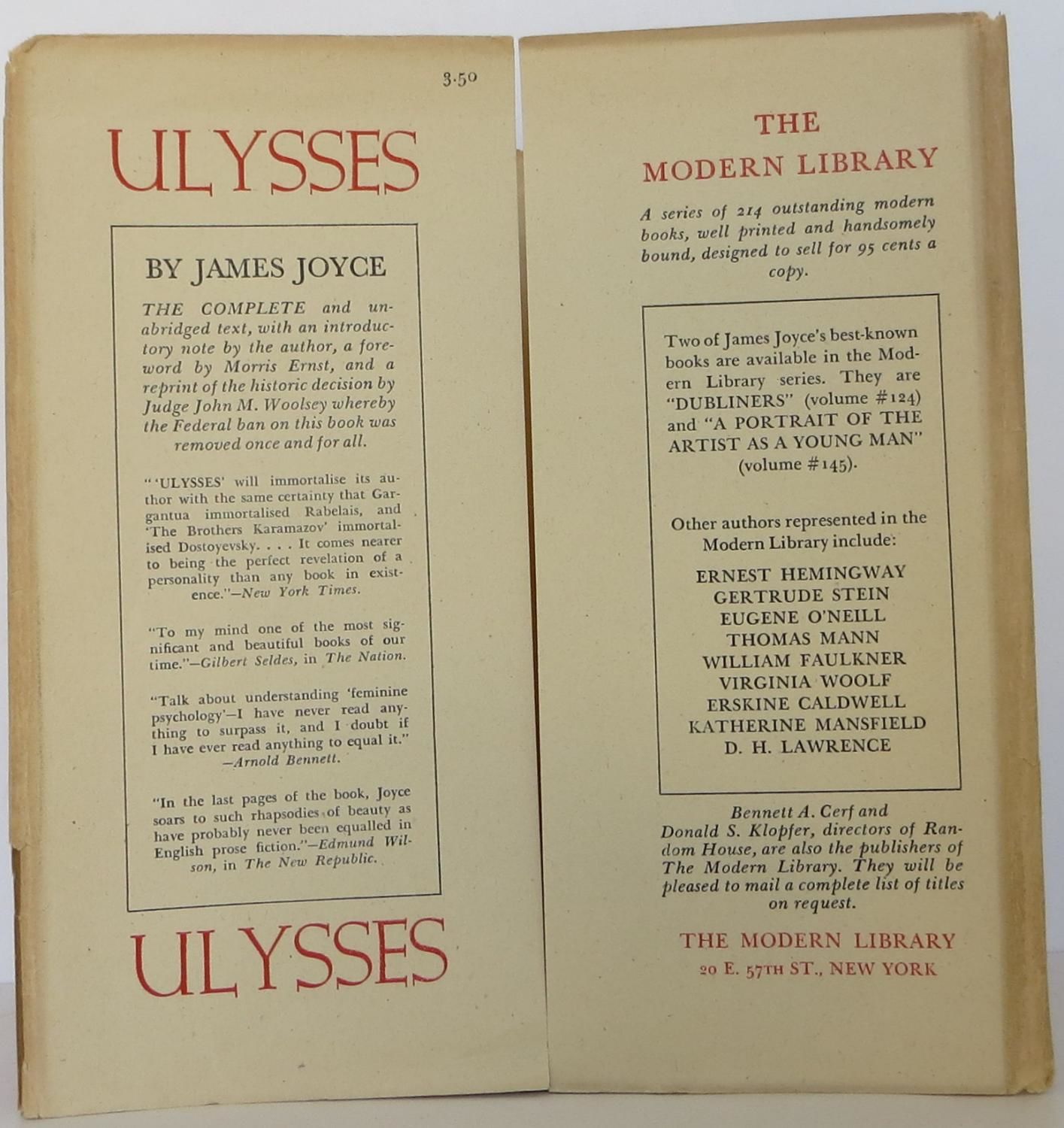 ulysses book ulysses book