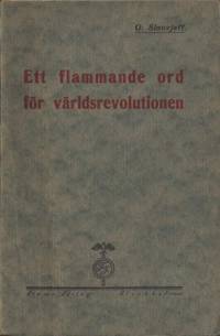 Ett flammande ord för världsrevolutionen.