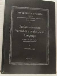 Performatives and Verifiability by the Use of…