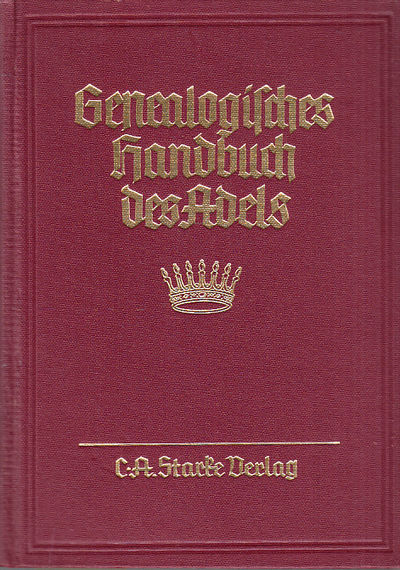 Genealogisches handbuch der freiherrlichen…