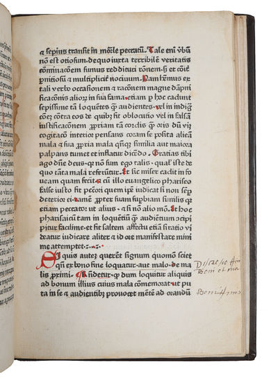De custodia linguae et corde bene ruminanda. - [GERSON'S SEMINAL TREATISE ON RUMOR-MAKING, PRINTED BY ZELL CA. 1470] (photo 5)