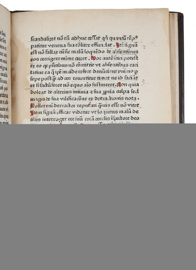 De custodia linguae et corde bene ruminanda. - [GERSON'S SEMINAL TREATISE ON RUMOR-MAKING, PRINTED BY ZELL CA. 1470] (photo 6)