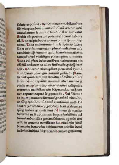De custodia linguae et corde bene ruminanda. - [GERSON'S SEMINAL TREATISE ON RUMOR-MAKING, PRINTED BY ZELL CA. 1470] (photo 8)