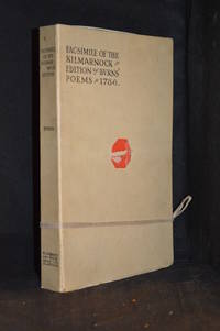 cover of Poems, Chiefly in the Scottish Dialect (Identified on cover as: Facsimile of the Kilmarnock Edition of Burns' Poems 1786.)