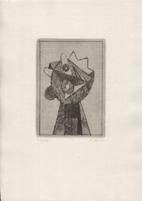 image of FG 1973. Cycle of four drypoint etchings, signed, laid into original printed folder
