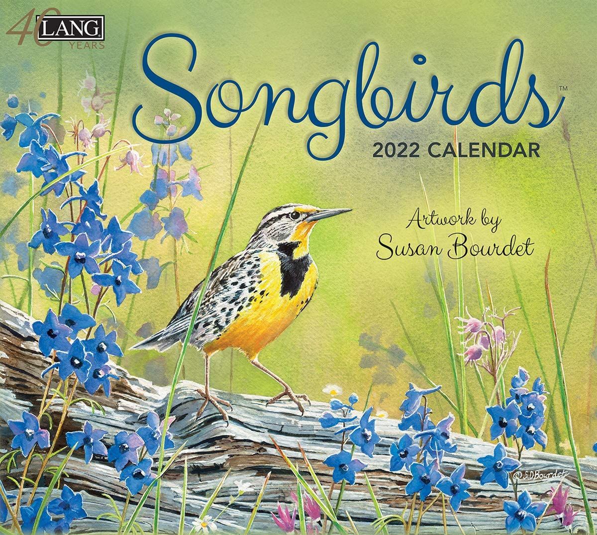 Lang Songbirds 2022 Wall Calendar by 
