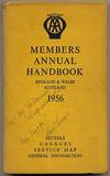 The Automobile Association Members Annual Handbook 1956: England & Wales, Scotland