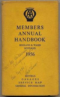 The Automobile Association Members Annual Handbook 1956: England & Wales, Scotland